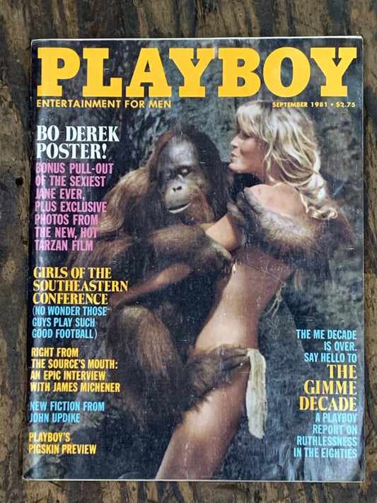 Playboy Magazine September 1981