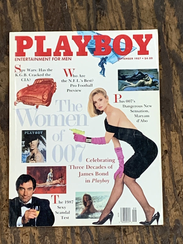Playboy Magazine September 1987